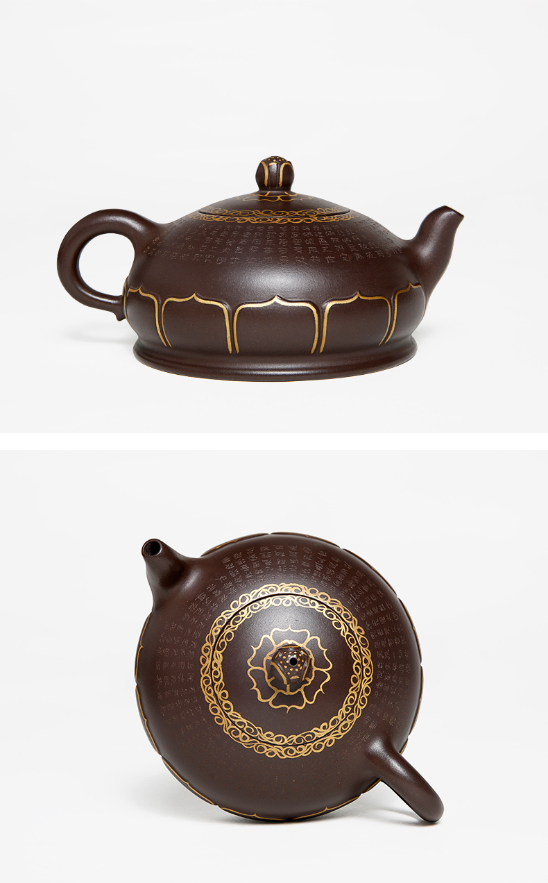 佛系紫砂壺，禪意靜心紫砂壺