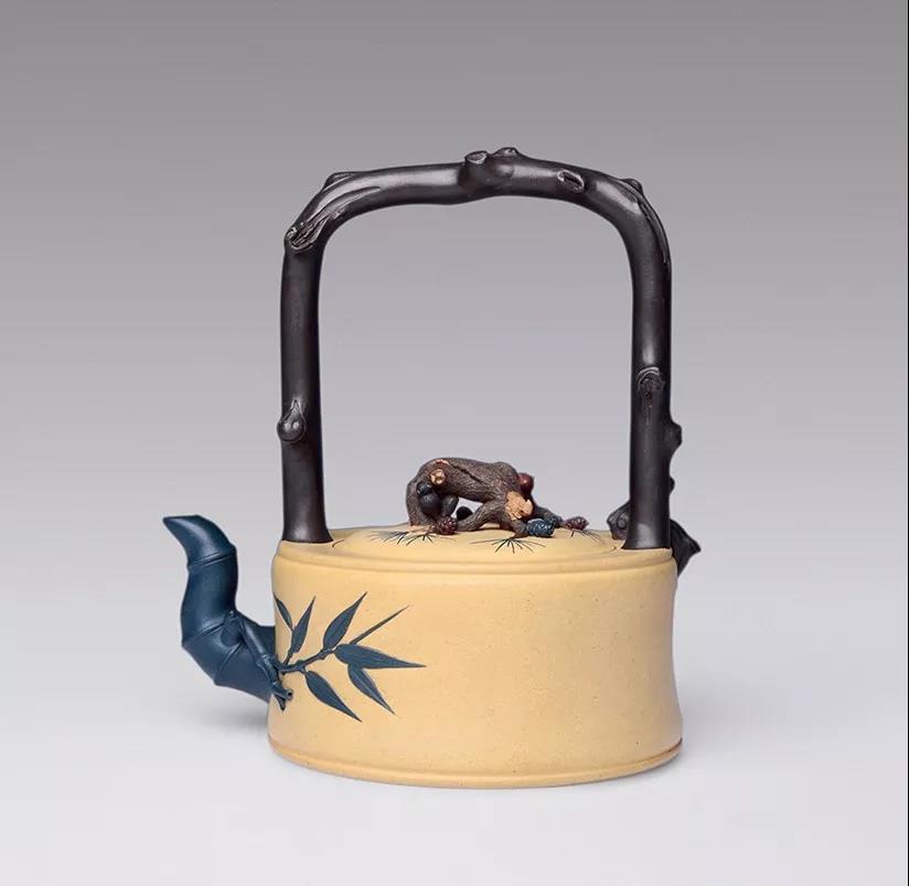 10種最美花器提梁壺，精美別致雕花紫砂壺!