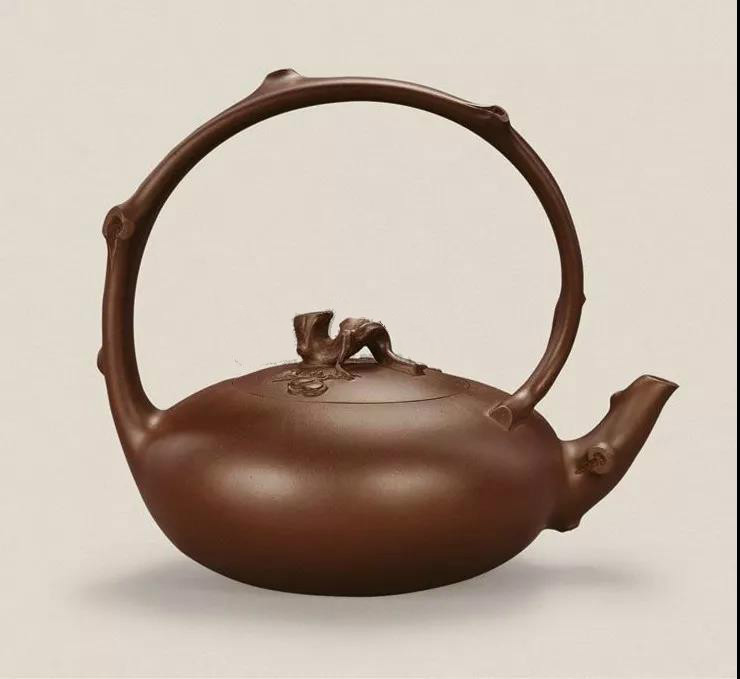 10種最美花器提梁壺，精美別致雕花紫砂壺!