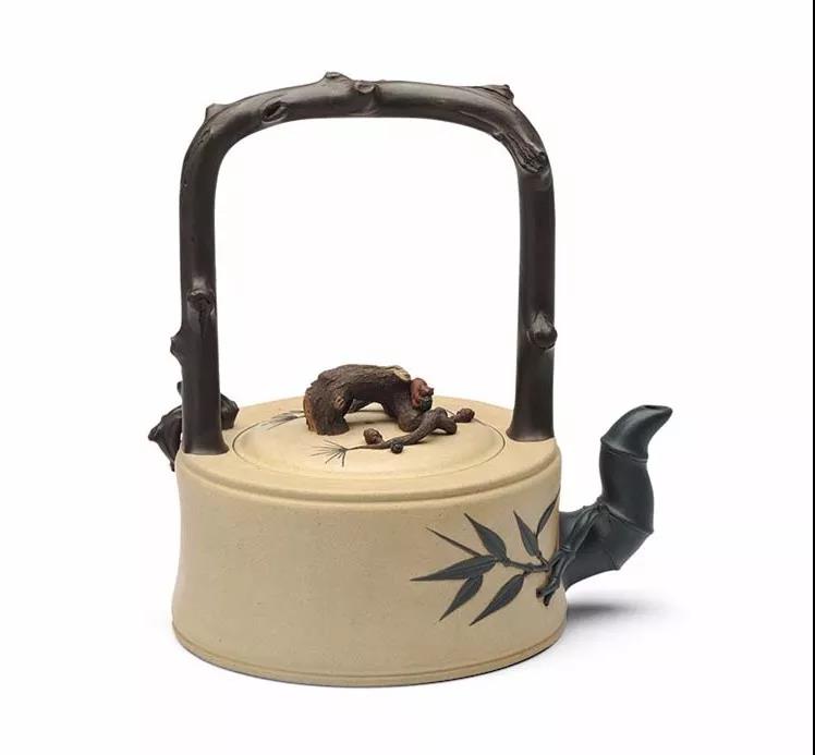 10種最美花器提梁壺，精美別致雕花紫砂壺!