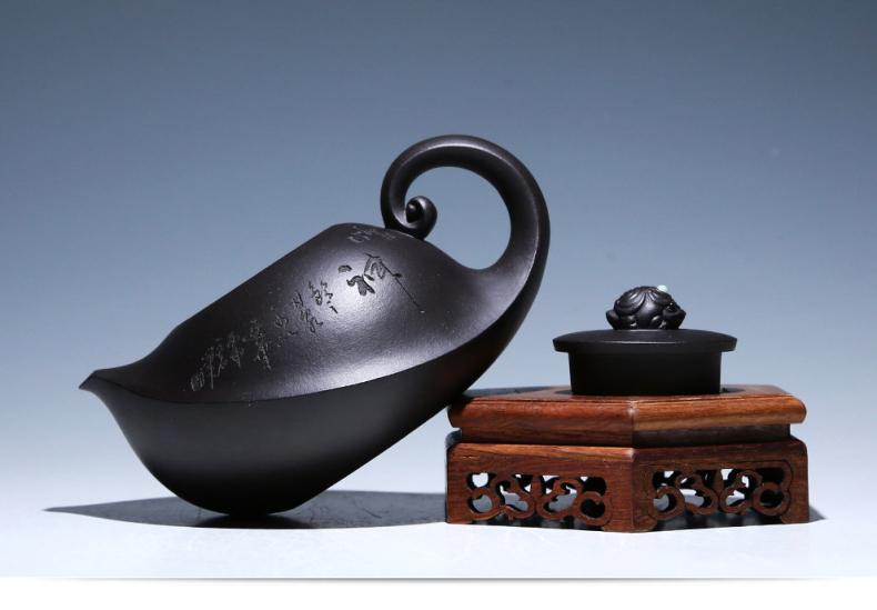 創(chuàng)意別致紫砂壺，個(gè)性手工美型外觀紫砂壺