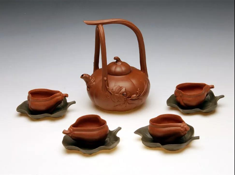 10種最美花器提梁壺，精美別致雕花紫砂壺!