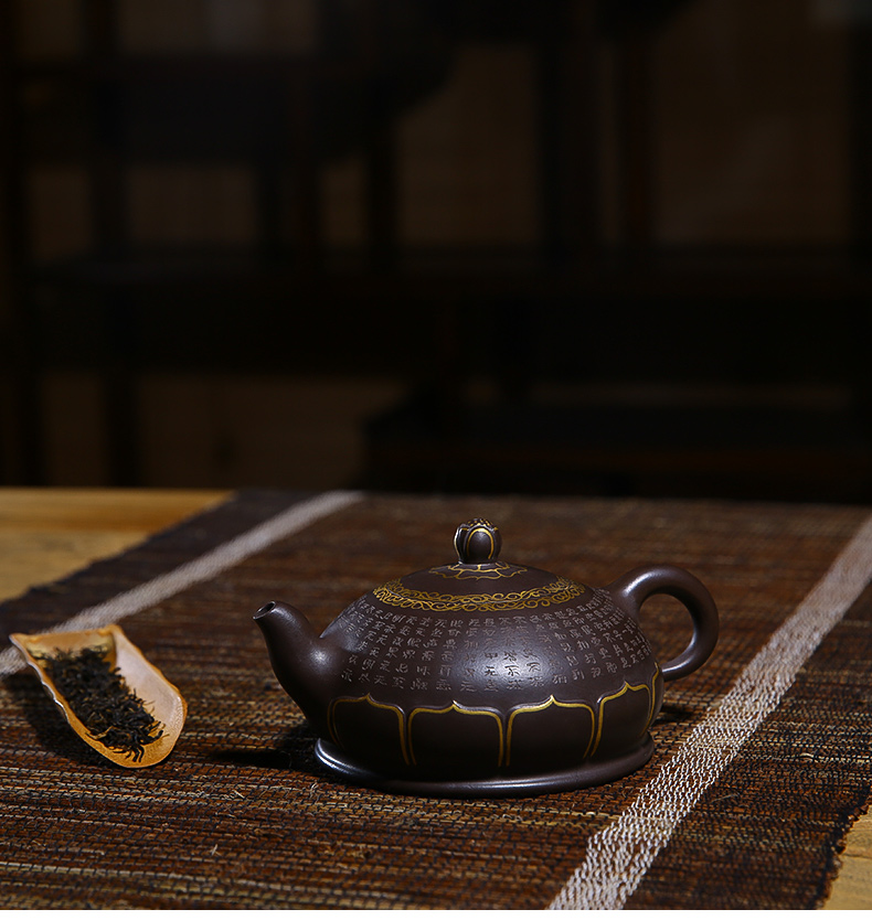 佛系紫砂壺，禪意靜心紫砂壺