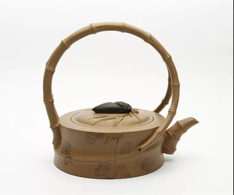 10種最美花器提梁壺，精美別致雕花紫砂壺!