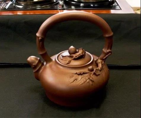 10種最美花器提梁壺，精美別致雕花紫砂壺!