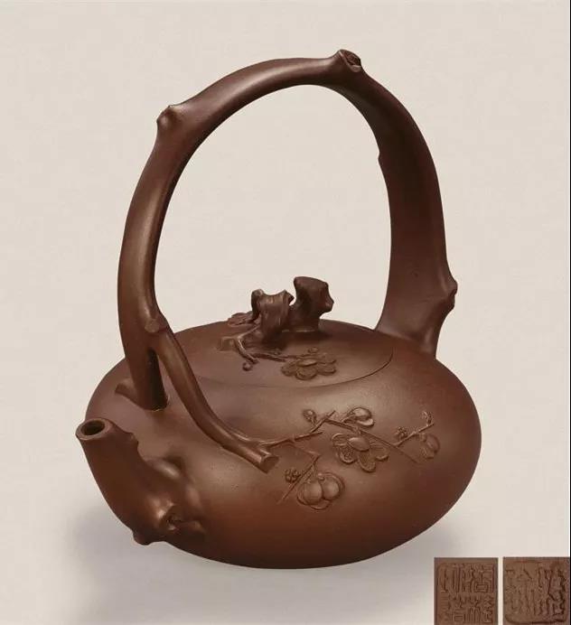 10種最美花器提梁壺，精美別致雕花紫砂壺!