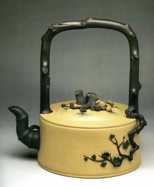 10種最美花器提梁壺，精美別致雕花紫砂壺!