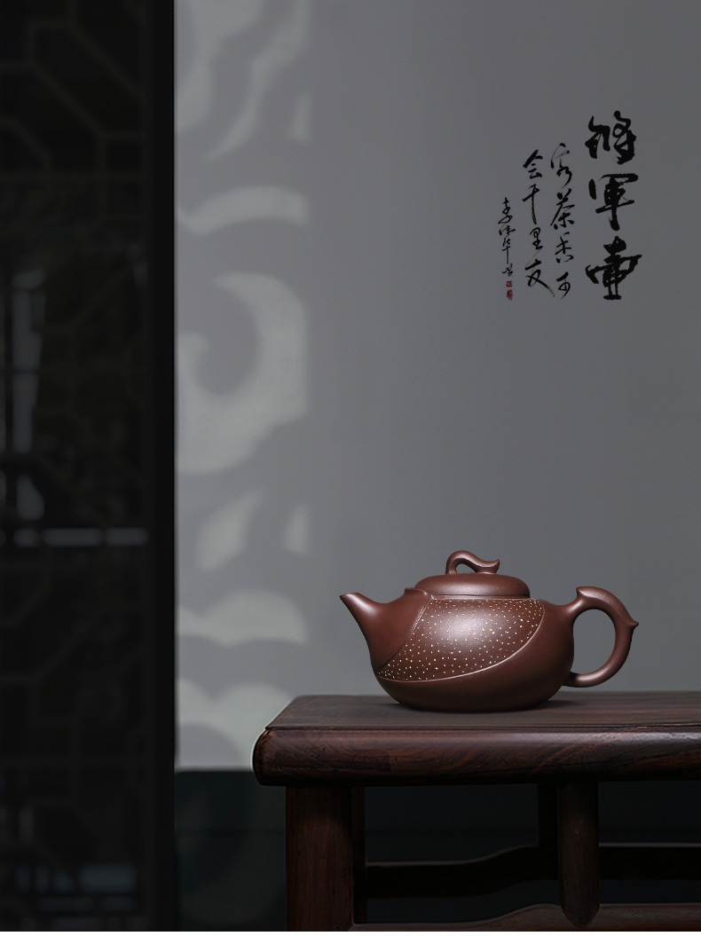 將軍壺紫砂壺，雅韻精美紫砂壺