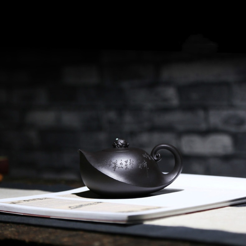 創(chuàng)意別致紫砂壺，個(gè)性手工美型外觀紫砂壺