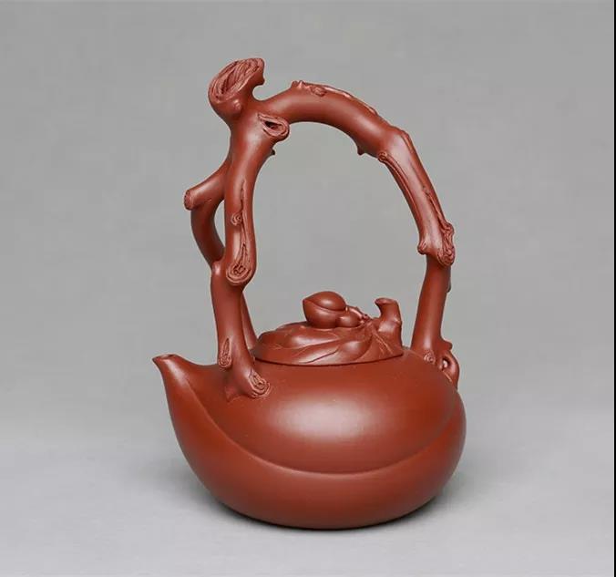 10種最美花器提梁壺，精美別致雕花紫砂壺!