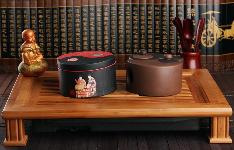 太極陰陽紫砂壺，創(chuàng)意格紫砂壺